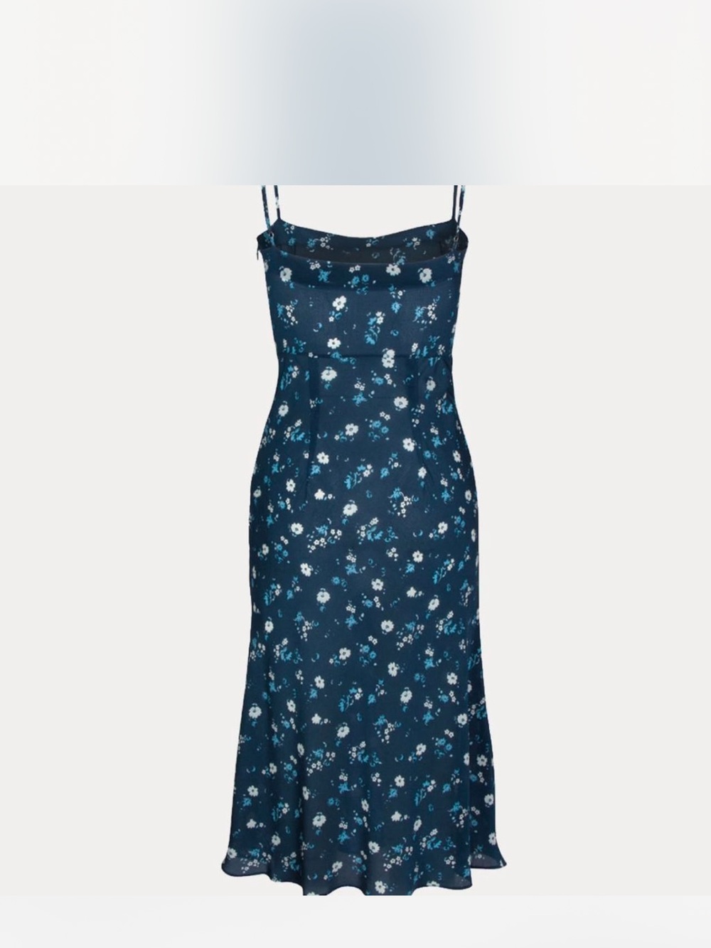 Réalisation Par Navy Blue Floral Slip Dress